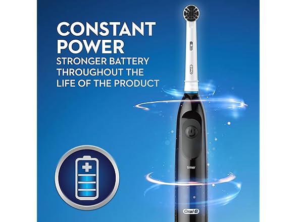 Oral-B Oral-B Pro 100 Charcoal, Battery Powered Elec