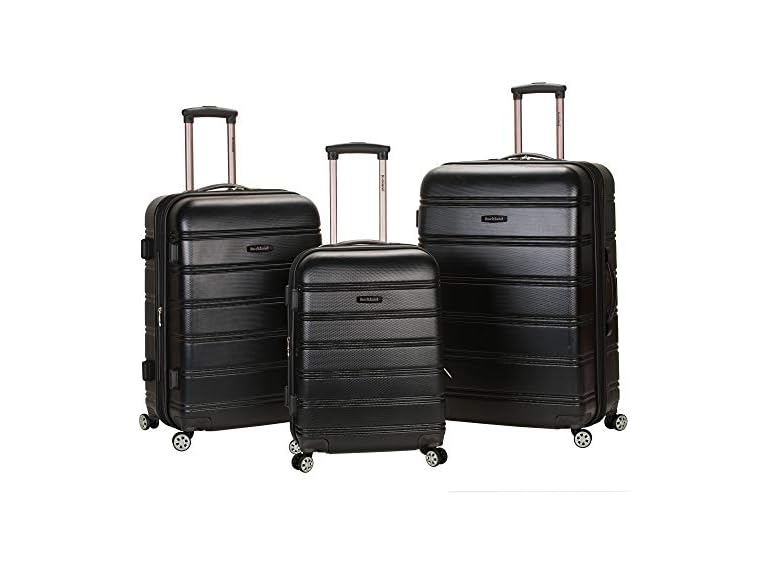Rockland Melbourne Hardside 3 Piece Spinner Luggage