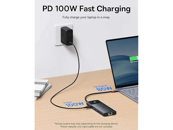 Baseus 10-in-1 USB-C Hub Dual Monitor