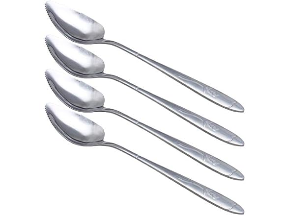 HAZOULEN Grapefruit Spoons, Stainless