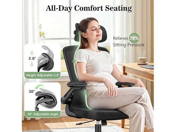 BESTFAIR W0893 Ergonomic Office Chair 2 (Open Box)