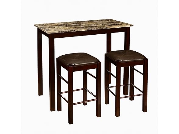 Roundhill Furniture Brando Breakfast Set