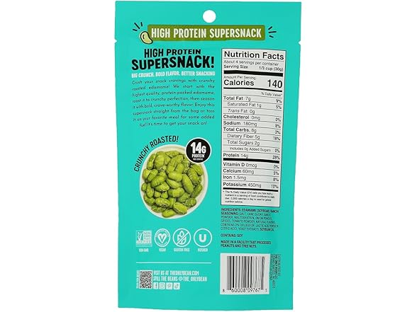 The Only Bean Ranch Roasted Edamame Bean