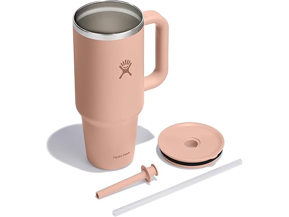 Hydro Flask Travel Tumbler, 40 Oz, Seacliff