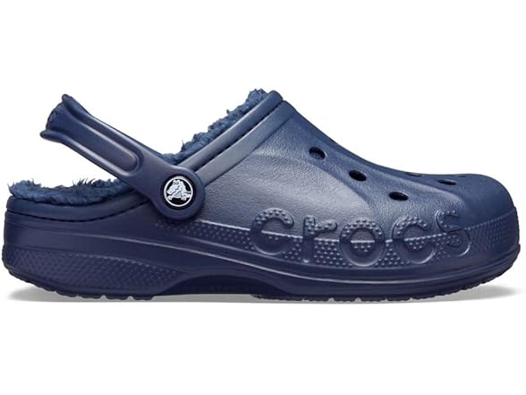 Crocs Baya Lined Unisex Clog Navy/Navy M12W14