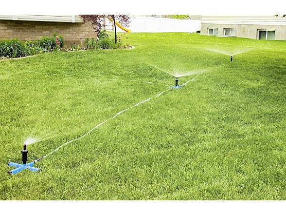 Orbit Above Ground All-in-One Irrigation Sprinkler System