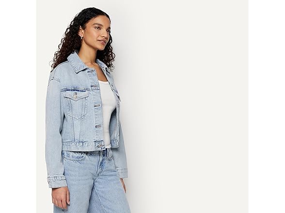 Amazon Essentials Women Low Stretch Cropped Jacket