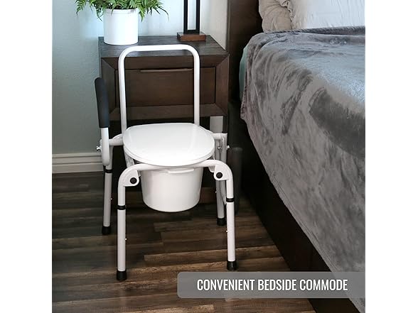 DMI Portable Toilet for Adults Deluxe