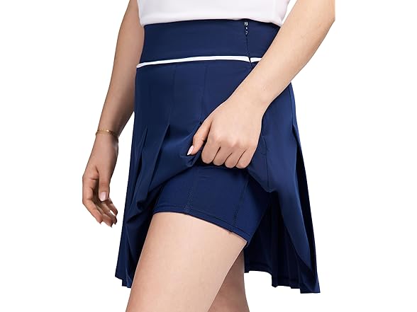 Izod Women Activewear Pleated Skort Stretch