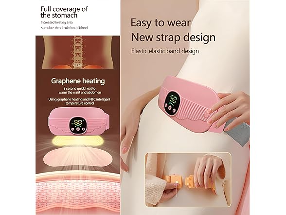 Portable Heating Pad for Period Cramps