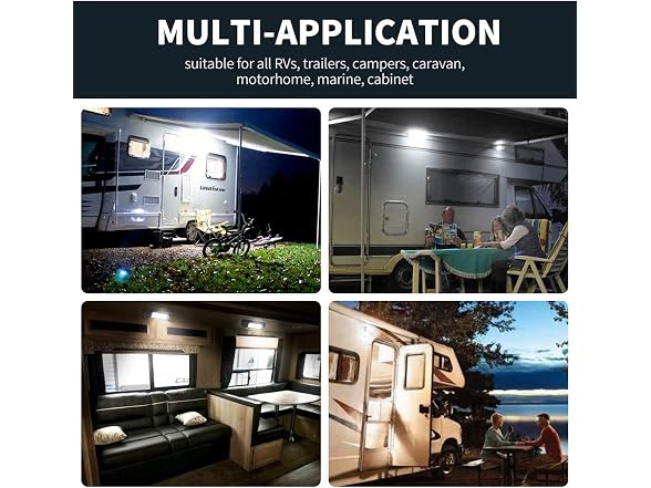 SUPAREE RV Exterior LED Porch Light