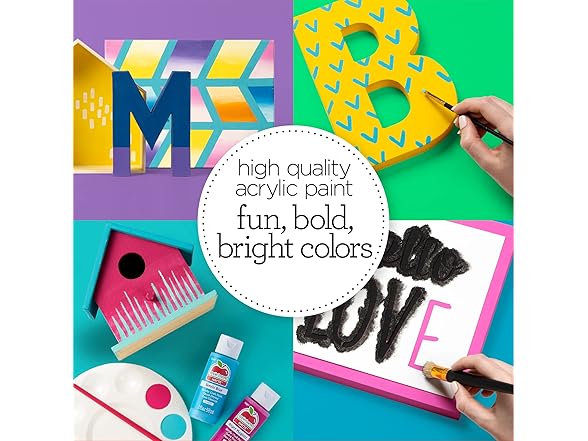 Apple Barrel Acrylic Paint- Yellow Flame