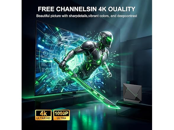 QIRUOZ TV Antenna Amplified HD Signal