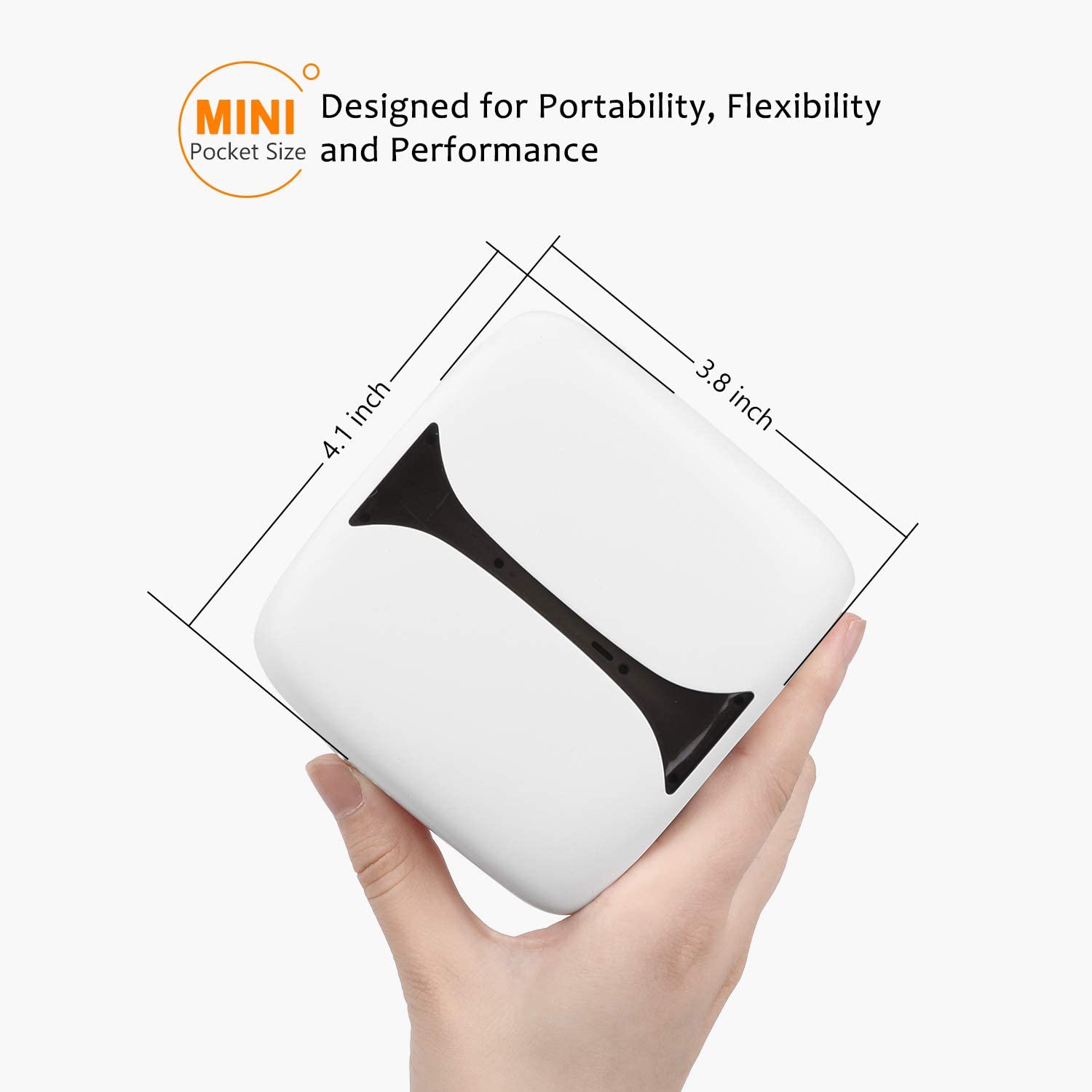 VANKYO Burger 101 Pico Wireless Mini Projector (Open Box) - Gallery 9