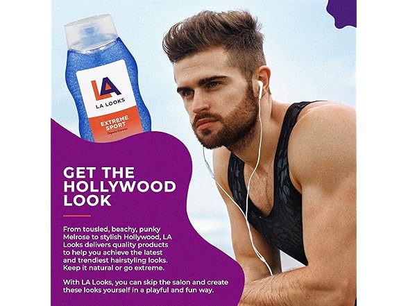 LA Looks Styling Hair Gel - Extreme Sport