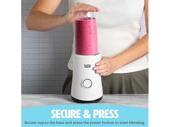 Tasty Personal Blender With Cups, 350W  White