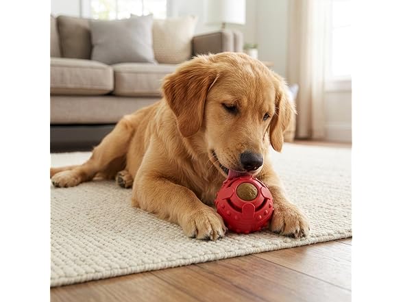 SPOT Seek-A-Treat Double Puzzle Ball Dog Toy
