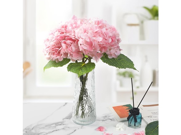 Kmise Hydrangea Artificial Flowers, 22”