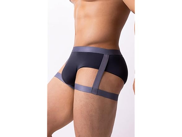 Men's Ice Silk Solid Bikini Briefs