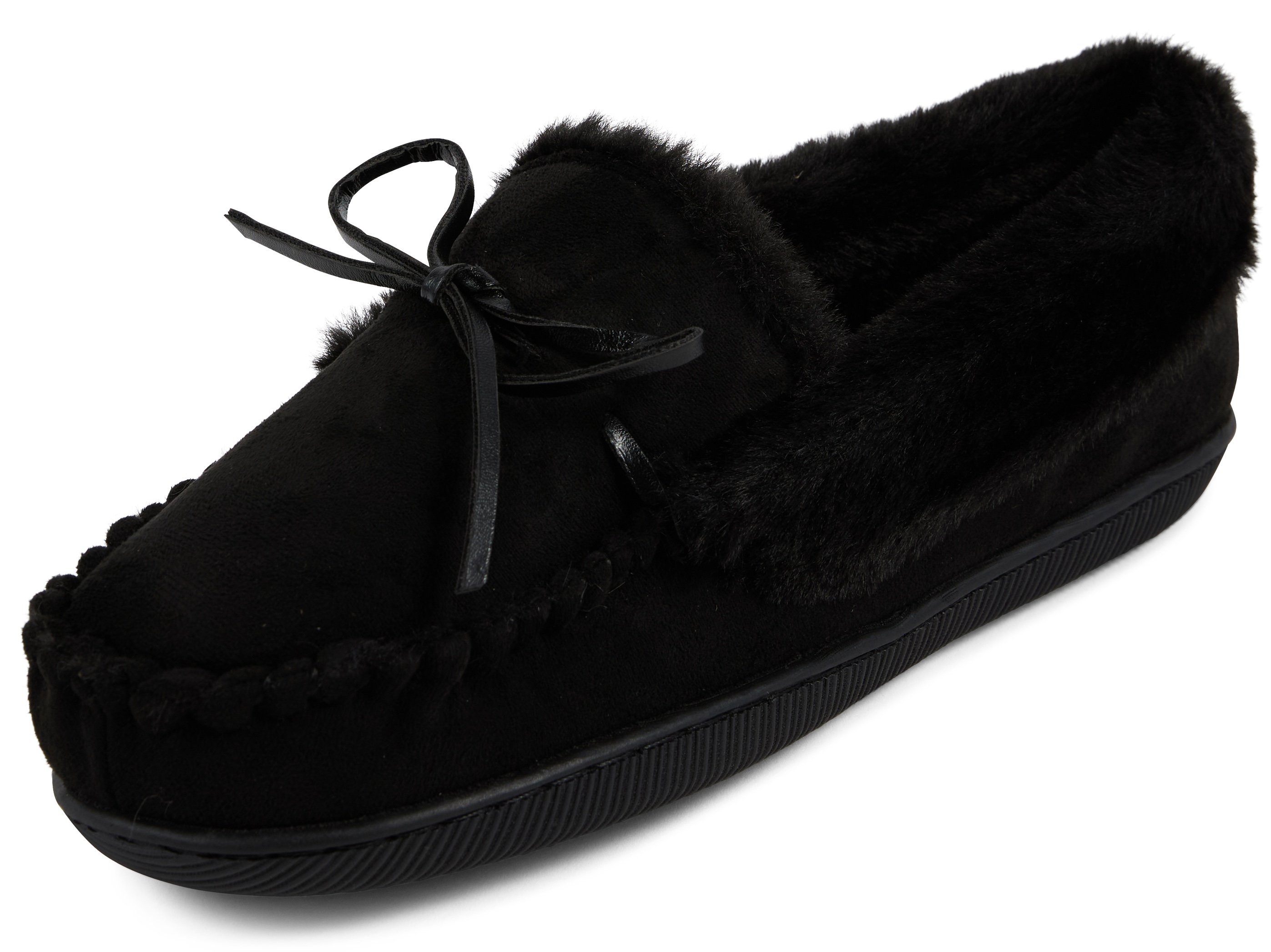 Floopi Women's Microsuede Moccasin Slipper - Gallery 17