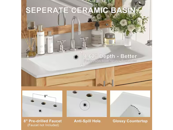 Christopher Knight Home Sutton 30" Bath Vanity