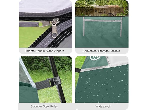 CAMPROS CP 2/4/6 Person Dome Tent