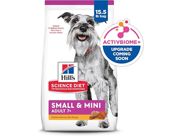 Hill's Science Diet Adult 7+ Small & Mini Dog Food