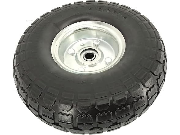 MaxxHaul 50501 Diameter 10" Flat Free All Purpose Tire