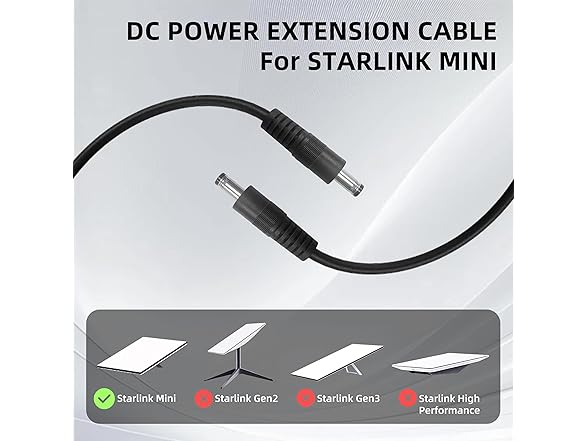 RBSKTECH DC5521 Power Extension Cable