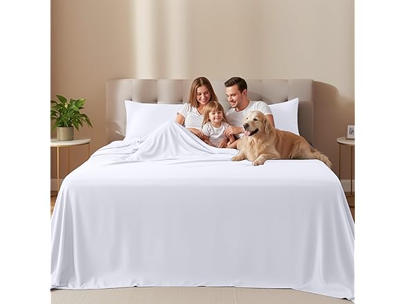 Utopia Bedding Full Sheet Set (White)