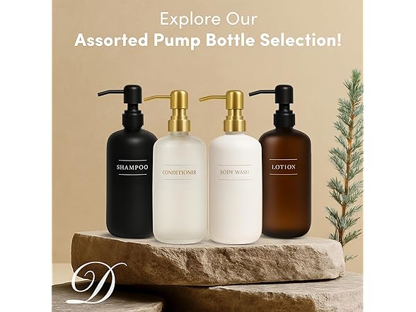 Amber Plastic Bottle