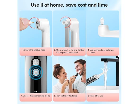 Rechargeable Teeth Polisher 5 Speed