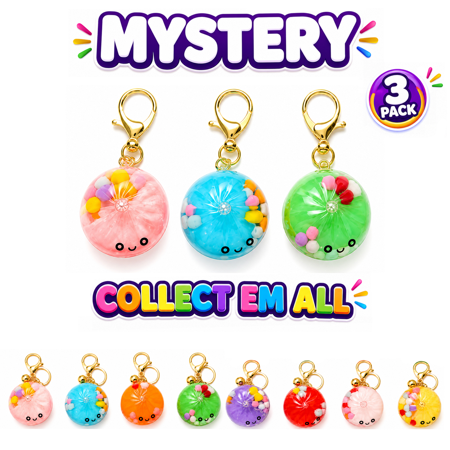 Twilight Squishy Sensory Toys Keychain - Gallery 6