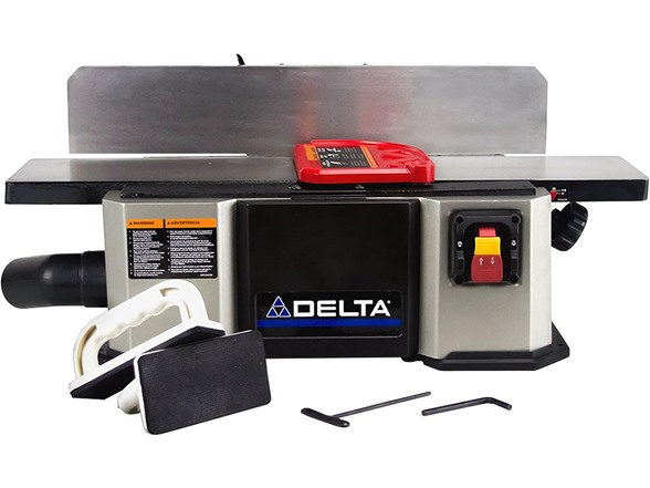 Delta 37-071 12 Amp 6in Benchtop Joiner, 2 Blades