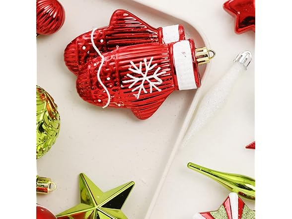 70 Ct Christmas Ball Ornaments
