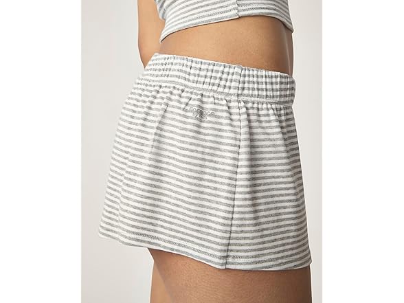 Heather Grey Stripe