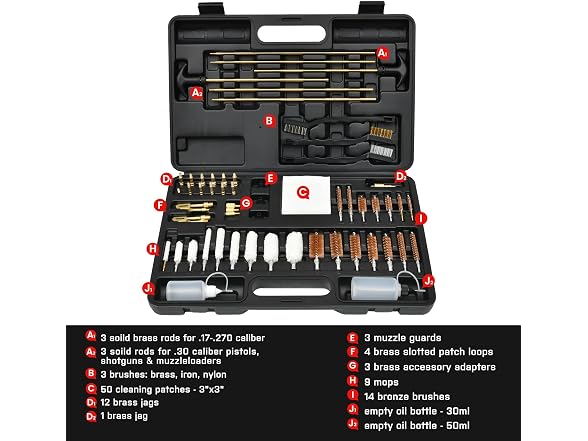 GLORYFIRE Gun Cleaning Kit Universal