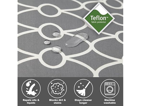 MidWest 54" Dog Crate Cover, Gray Geo