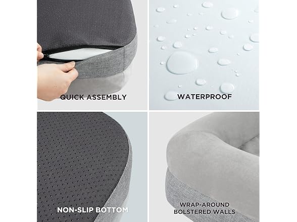 LE SURE Memory Foam Dog Bed - Orthopedic