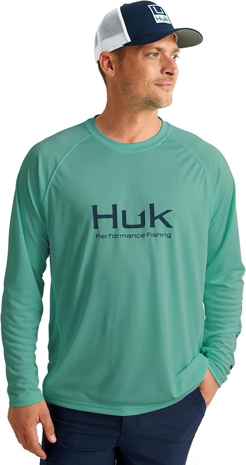 HUK Mens Pursuit Vented Long Sleeve Shirt - Gallery 15