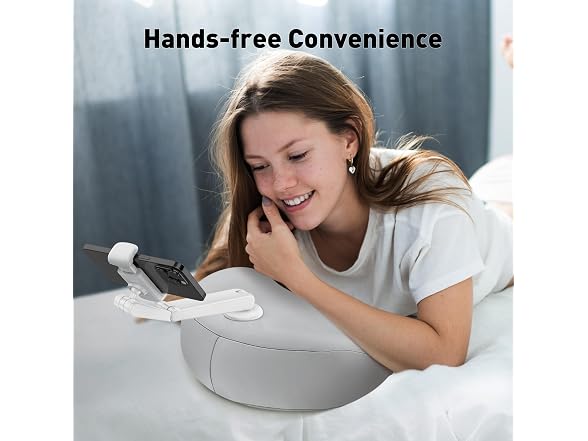 DeskLogics Pillow Phone Holder Flex Arm