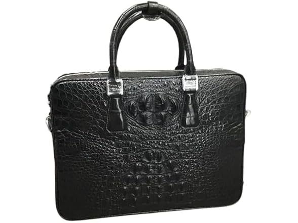Exotic Genuine Crocodile Skin Classic