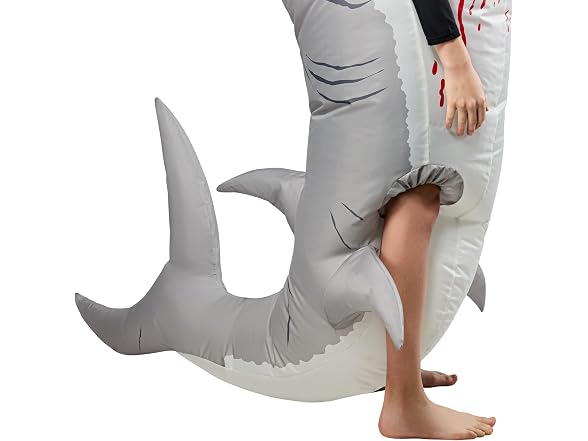 Rubies Shark Inflatable Costume for Kids, Unisex One Size