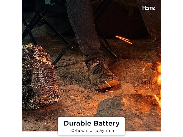 iHome Mossy Oak Wireless Rock Speaker Set