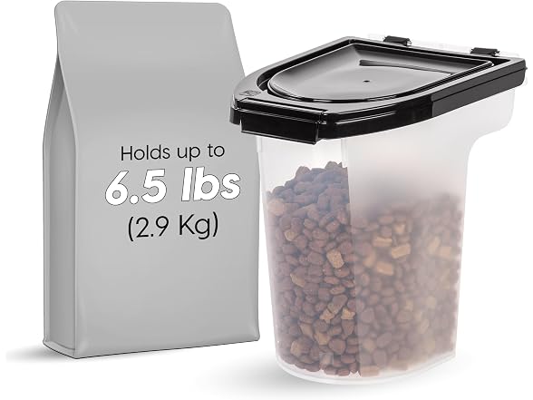 IRIS USA Dog Food Storage Container, Up to 6