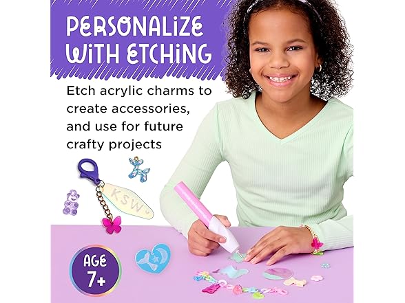 Creativity for Kids Etch-It Personalized Accessories Kit with Etching Tool