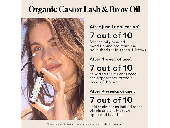 Sky Organics Castor Oil Lash and Brow Serum
