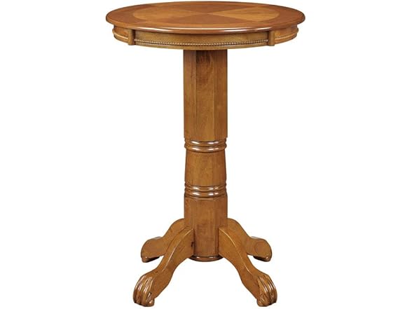Boraam Florence Pub Table, 42-Inch, Oak