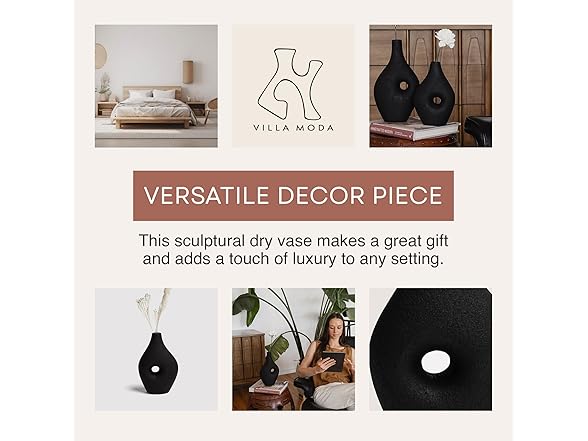 Villa Moda Silke Large Genie Decorative Vase