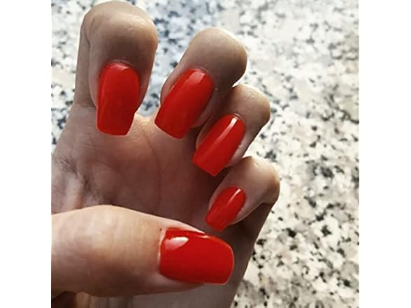 Ursumy Fake Nails Long Press on Nails 